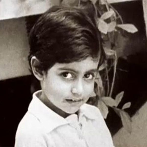 Abhishek Bachchan in his childhood