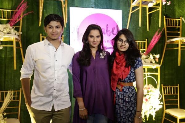Akbar, Sania And Anam At The Label Bazaar