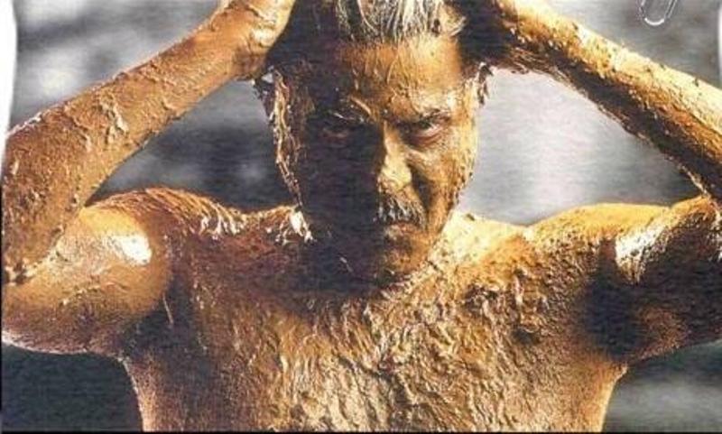 Anil Kapoor In Mud Scene In Nayak