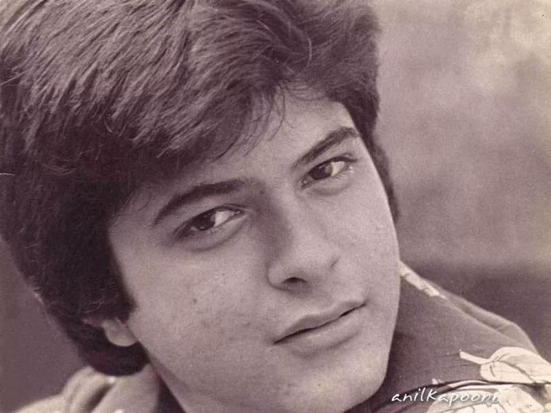 Anil Kapoor in his teenage