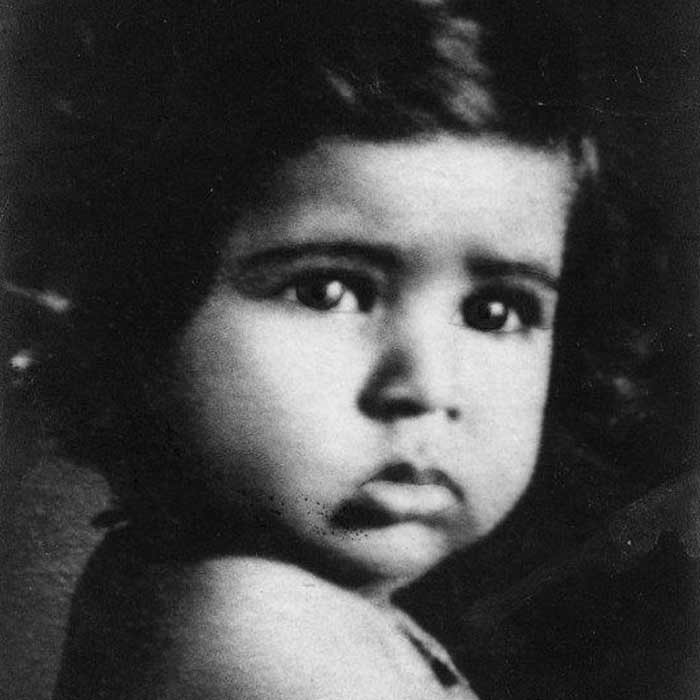 Asha Bhosle's childhood picture