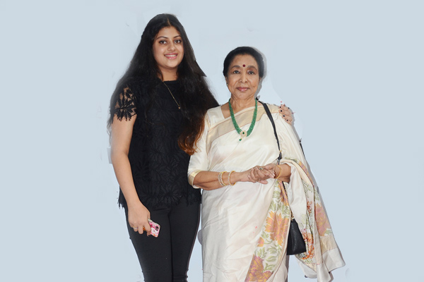 Asha with her grand-daughter Zannai