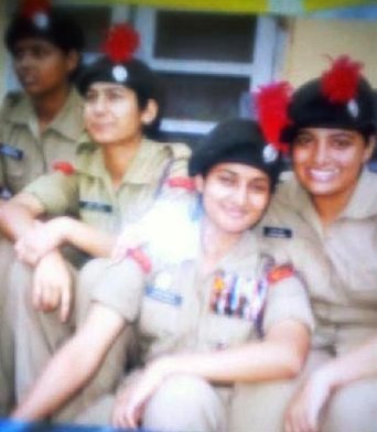 Divyanka Tripathi at Bhopal Rifle Academy