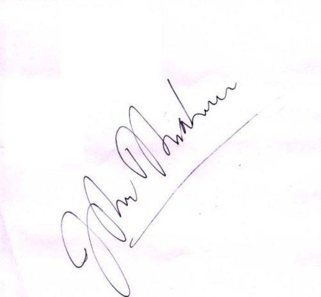 John Abraham Signature