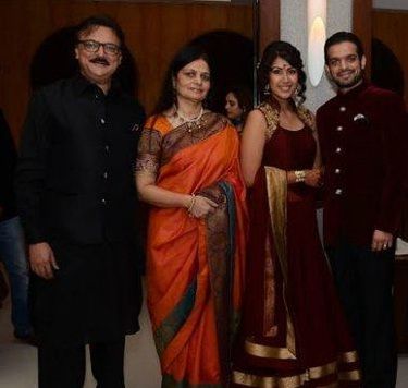Karan Patel with his family