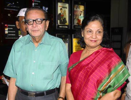 Kishore Pradhan with his wife