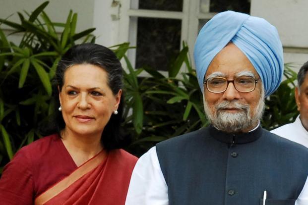 Manmohan Singh And Sonia Gandhi