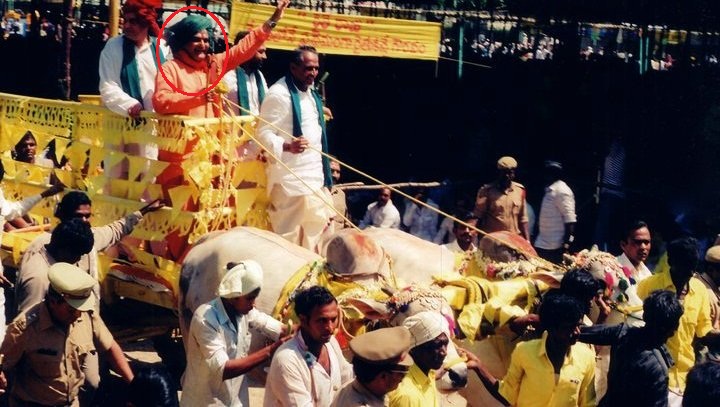NTR During Campaign For Elections