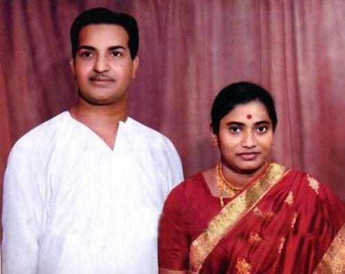 NTR, With His First Wife, Basavatarakam Nandamuri