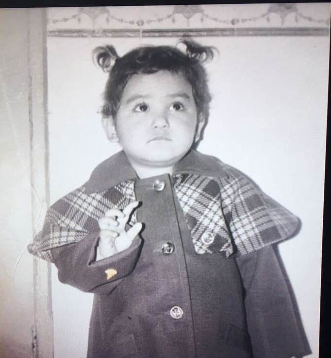 Neeti Mohan in her childhood