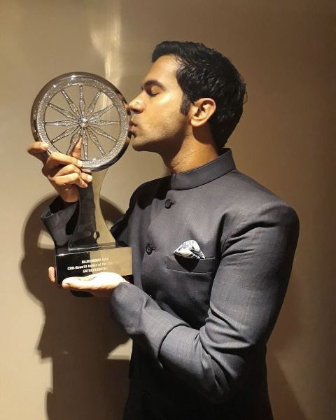 Rajkummar Awarded As Indian Of The Year By CNNnews18 In 2017