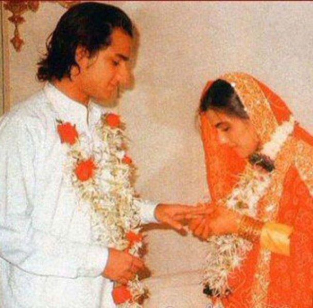 Saif Ali Khan And Amrita Singh's Marriage Picture
