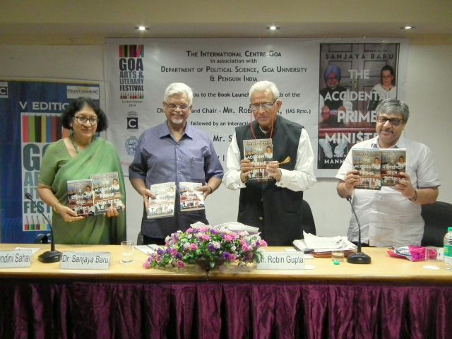 Sanjaya Baru at the Book Launch of The Accidental Prime Minister