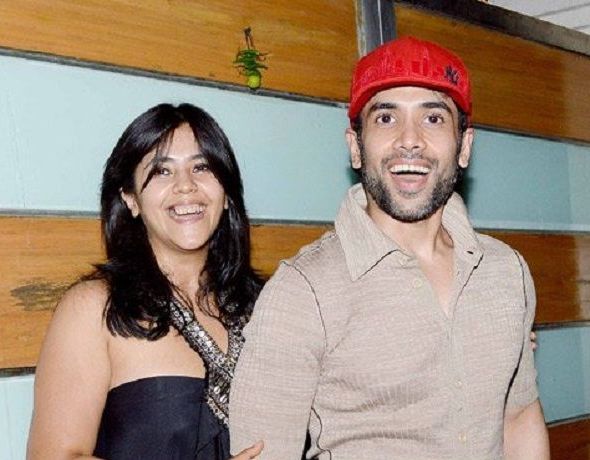 Tusshar Kapoor with his sister