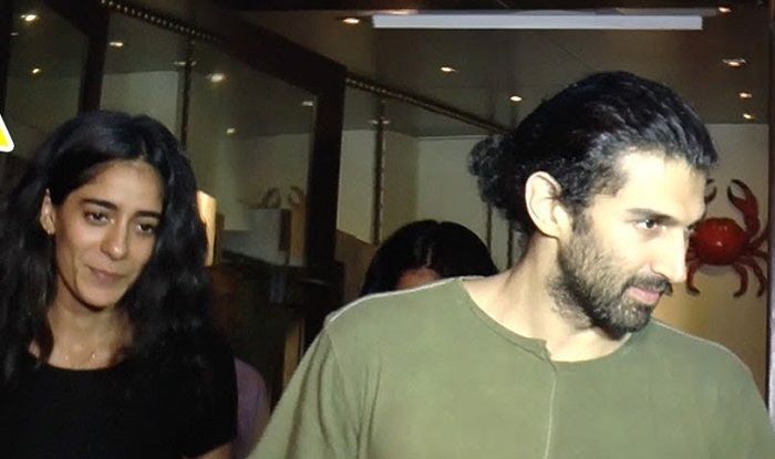Aditya Roy Kapur with Diva Dhawan