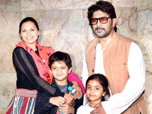 Arshad Warsi With His Family