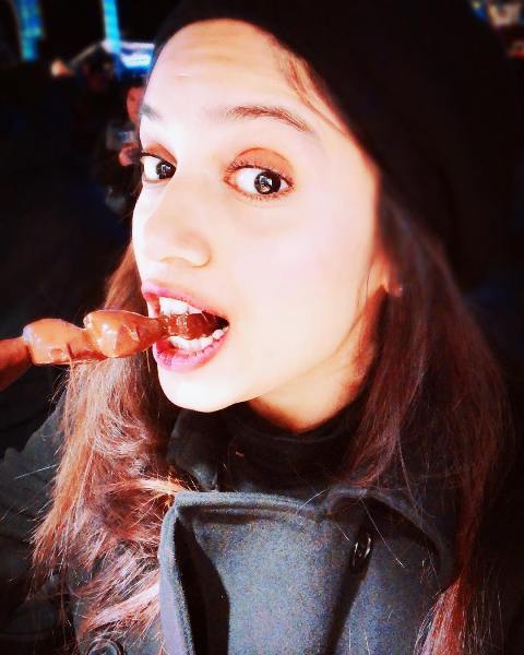 Bhumi Padnekar loves eating chocolates