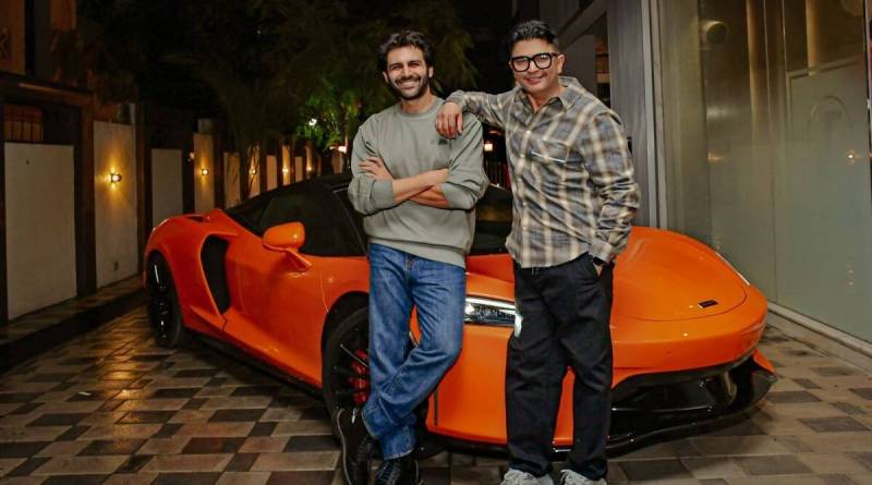 Bhushan Kumar gifted Kartik Aaryan a McLaren GT in June 2022