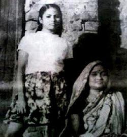 Childhood photo of Mamta Banerjee