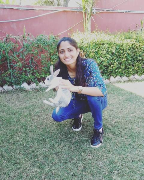 Geeta Rabari loves animal