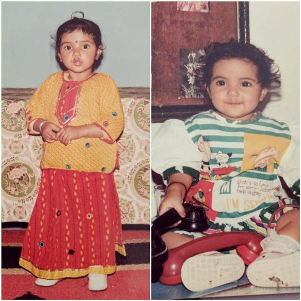 Jasmine Bhasin's childhood pictures