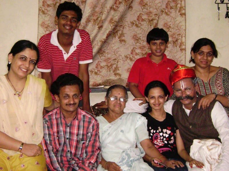 Ketaki Matehaonkar with her family