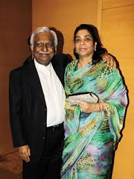 Naresh Goyal With His Wife, Anita Goyal