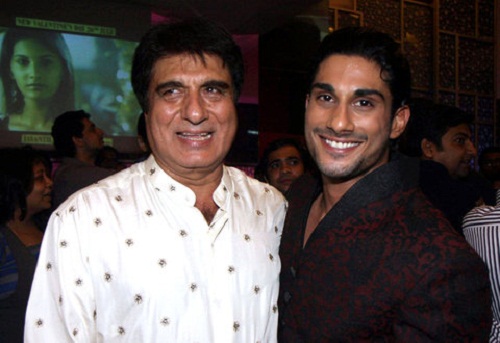 Raj Babbar with son Prateik Babbar