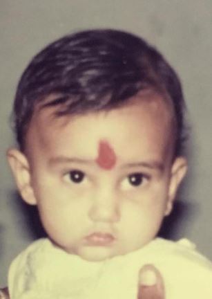 Ram Yashvardhan in childhood
