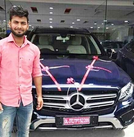 Rishabh Pant's Mercedes Benz GLC