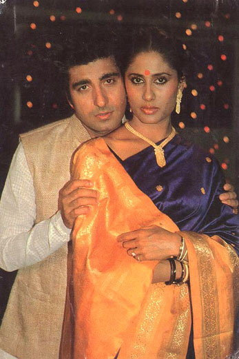 Smita Patil and Raj Babbar