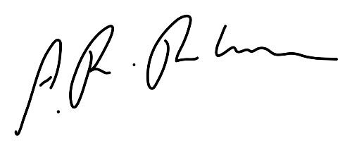 A. R. Rahman's signature