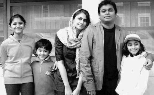 A. R. Rahman with family