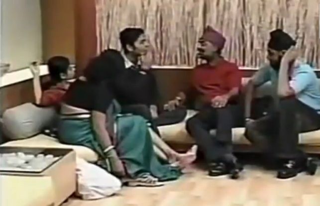 Arijit Singh and his family in Fame Gurukul