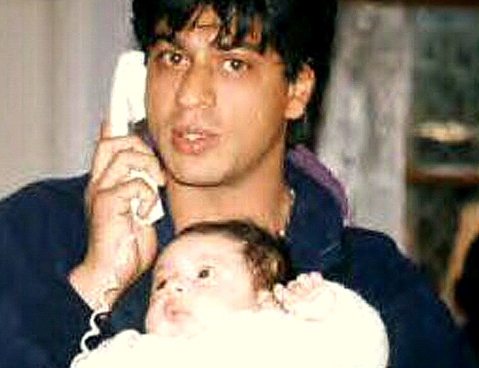 Aryan Khan's childhood picture with his father