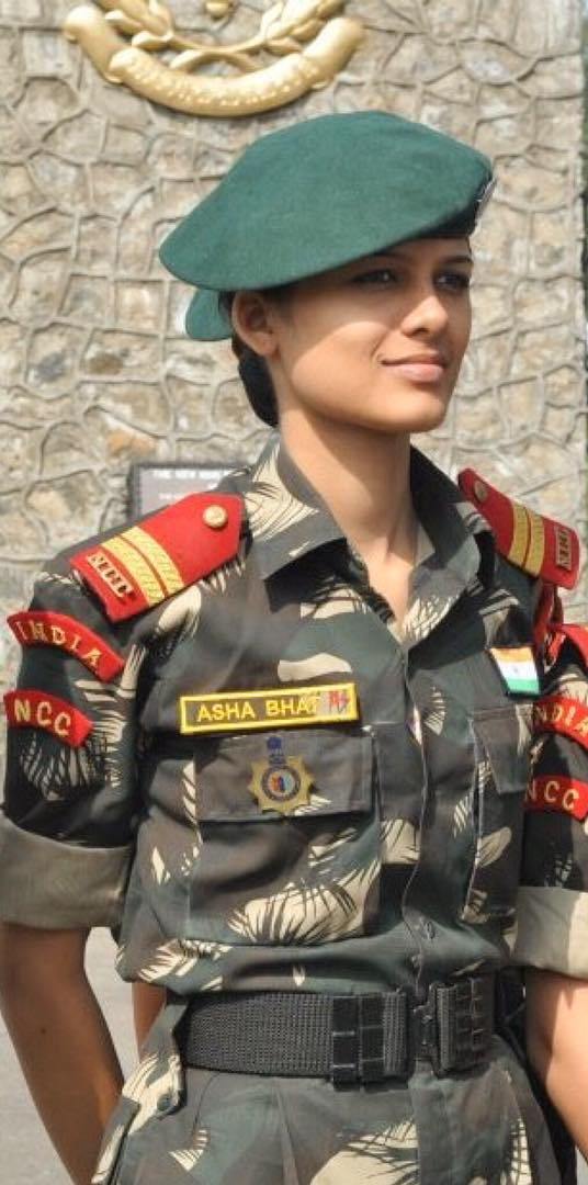 Asha Bhat as NCC Cadet