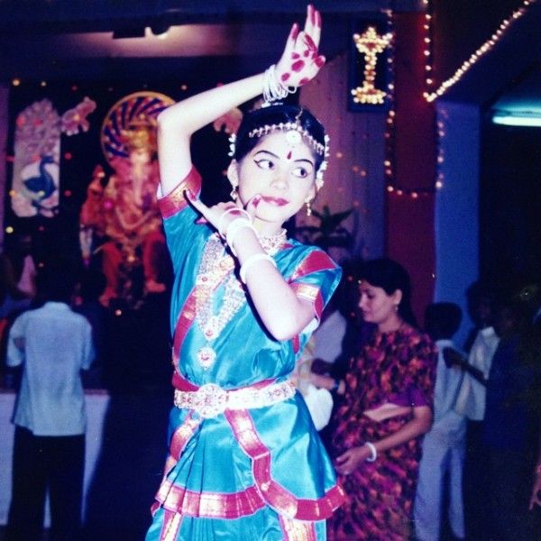 Asha Bhat doing Bharatnatyam