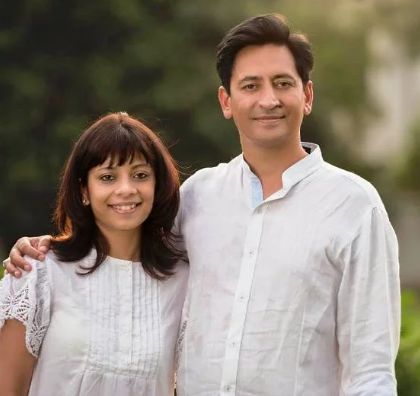 Deepak Rawat And His Wife Vijeta Singh