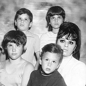 Early photo of Victoria DiGiorgio's children