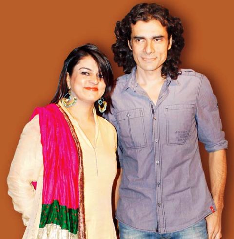 Imtiaz Ali with his ex-wife