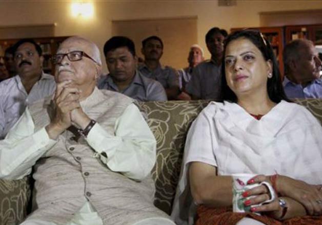 Pratibha Advani with her father
