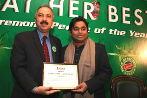 Limca Book of Records honouring A.R. Rahman