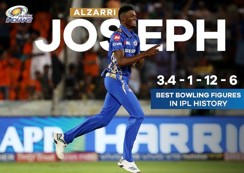 Alzarri Joseph's Record Breaking Performance In The History Of IPL