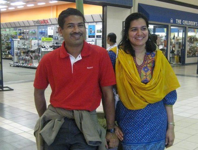 Aparajita Sarangi And Her Husband Santosh Kumar Sarangi