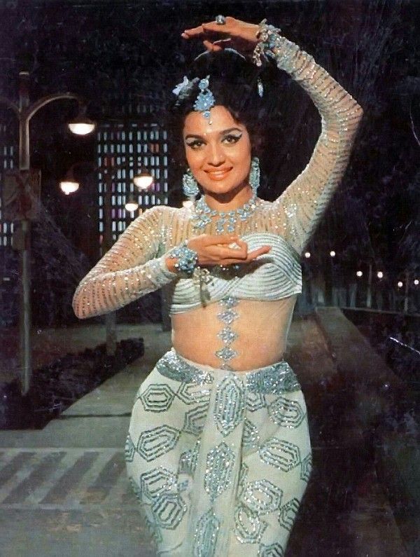 Asha Parekh Striking A Pose Of Dance