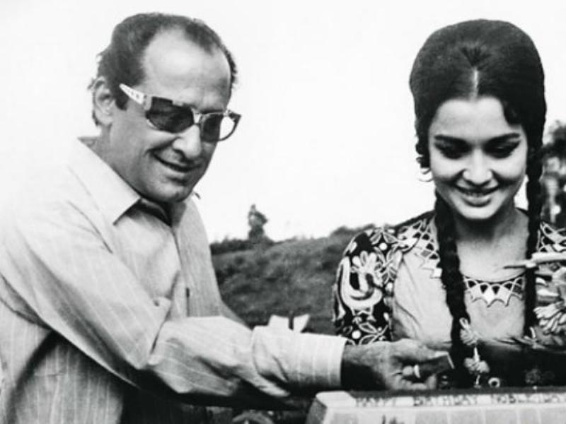 Asha Parekh With Nasir Hussain