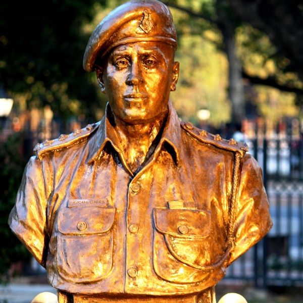 Captain Vikram Batra's Statue At National War Memorial, New Delhi