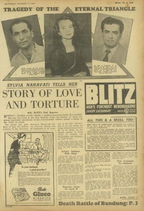 Cover Story Of Nanavati's Case In Blitz