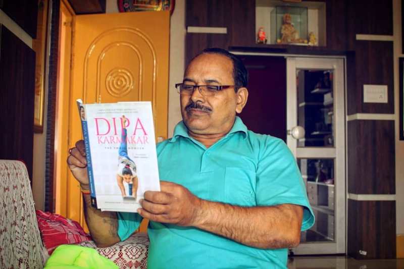 Dipa Karmakar father
