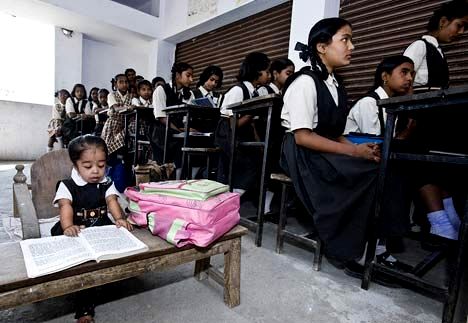 Jyoti Amge In School